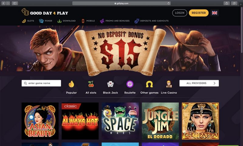 Recenzja kasyna GDFPlay (2026) - Good Day 4 Play