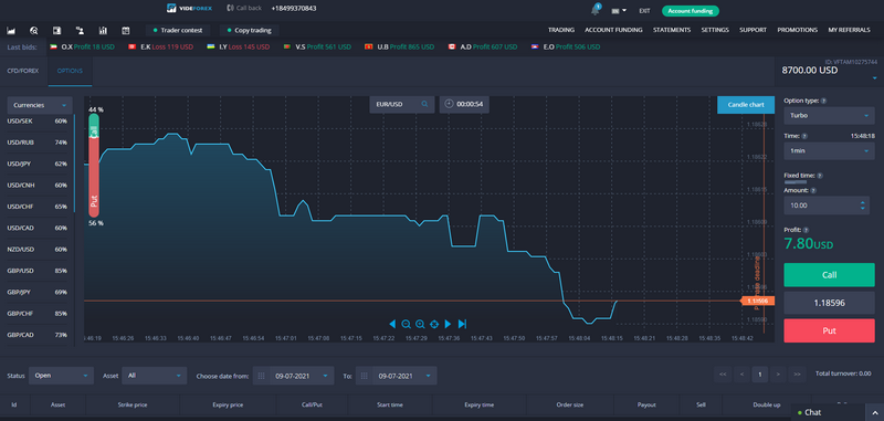 VideForex Trading System Summary